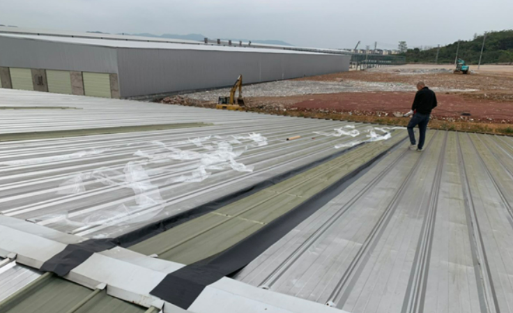 蕲春厂房屋面防水维修案例